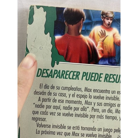 Escalofríos ¡Volvámonos Invisibles! Goosebumps Spanish First Edition Paperback - Picture 4 of 12
